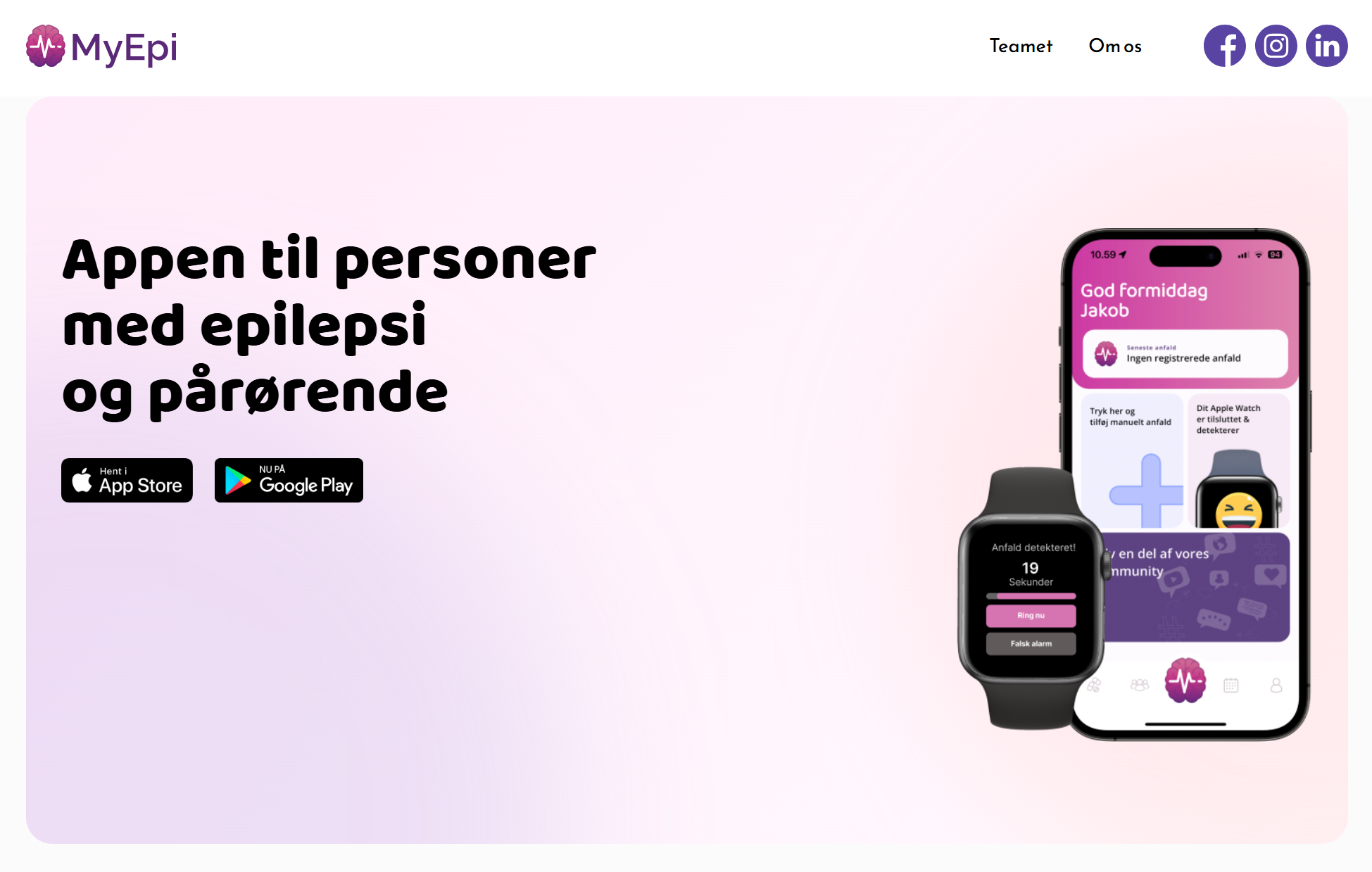MyEpi website (outdated)