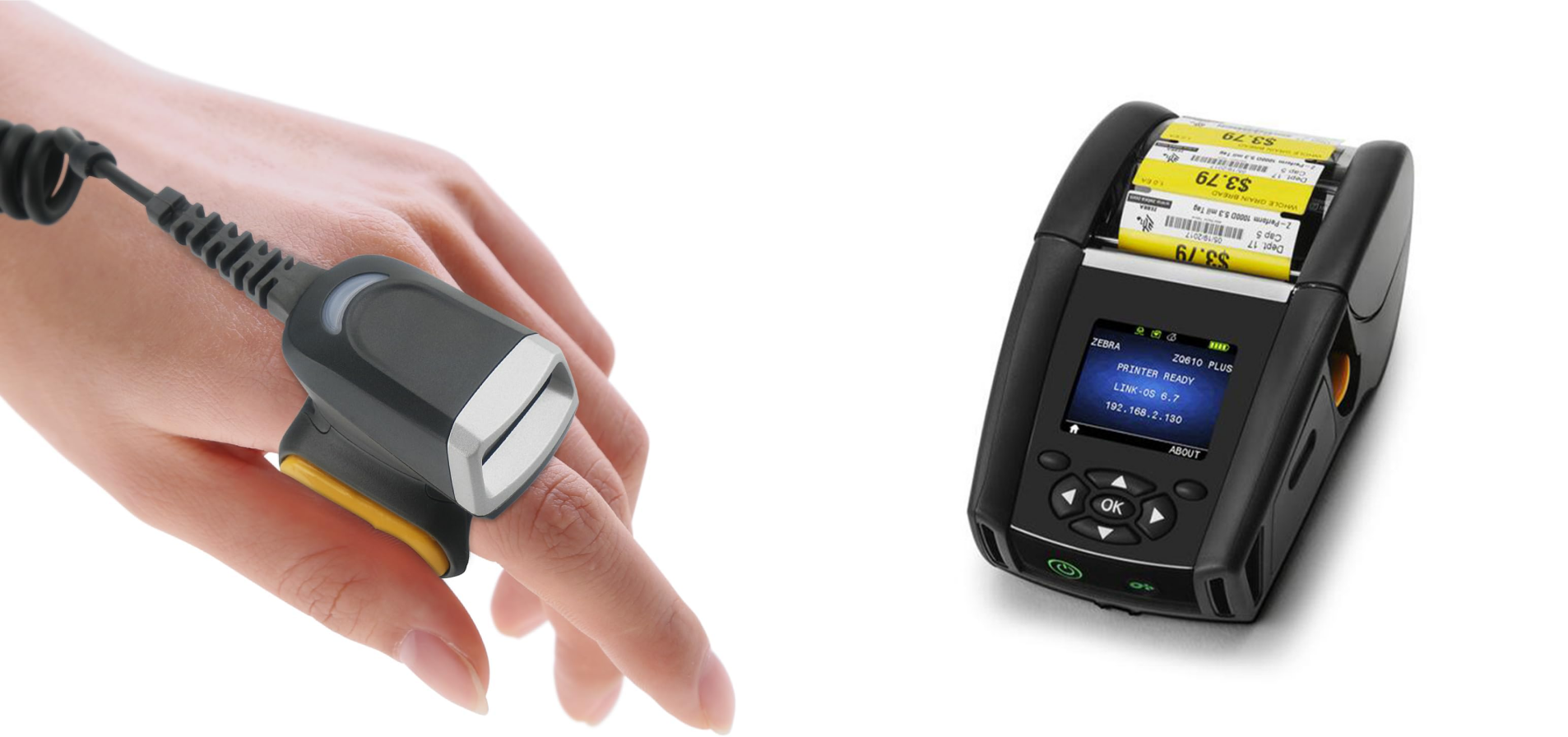 Zebra Printer and Barcode Scanner